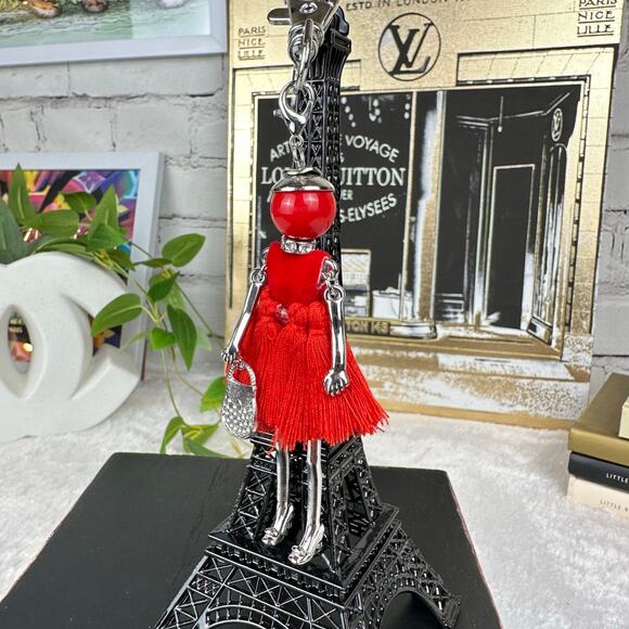Bag charm doll keychain NEW CUTE - Picture 1 of 2